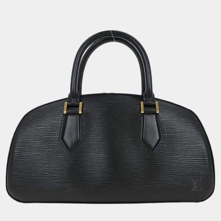 Pre Owned Louis Vuitton Black Epi Jasmin Handbag