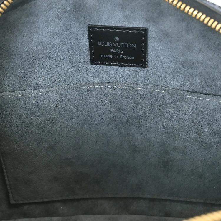 Pre Owned Louis Vuitton Black Epi Jasmin Handbag