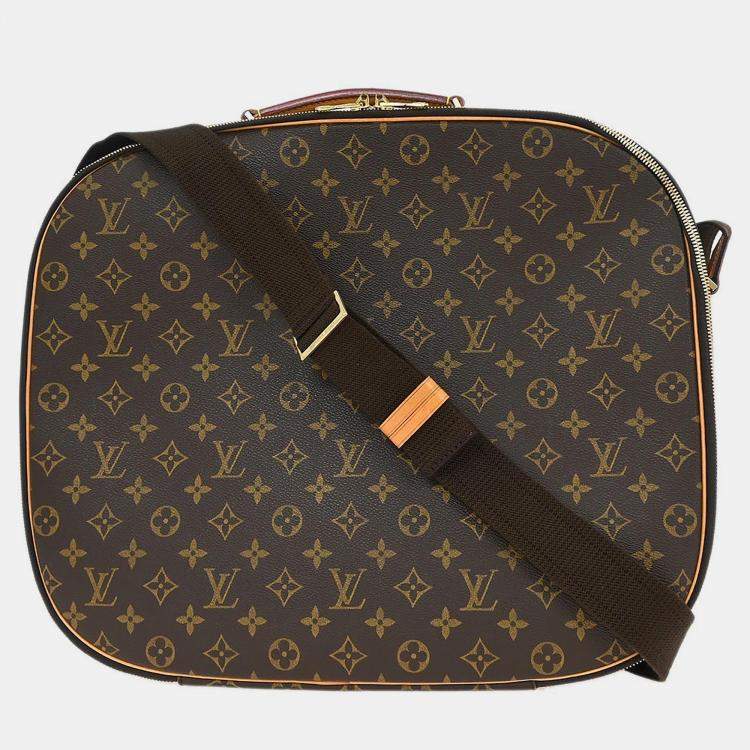 Pre Owned Louis Vuitton Monogram Packall PM 2way Travel Handbag