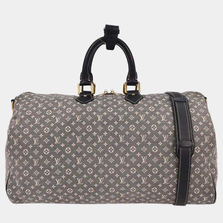 Pre Owned Louis Vuitton Monogram Idylle Speedy Voyage 45 Duffle Bag