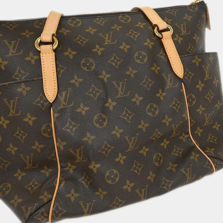 Pre Owned Louis Vuitton Monogram Totally MM Shoulder Tote Bag