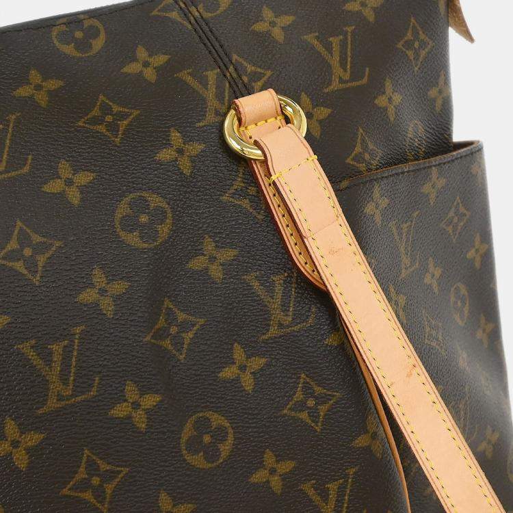Pre Owned Louis Vuitton Monogram Totally MM Shoulder Tote Bag