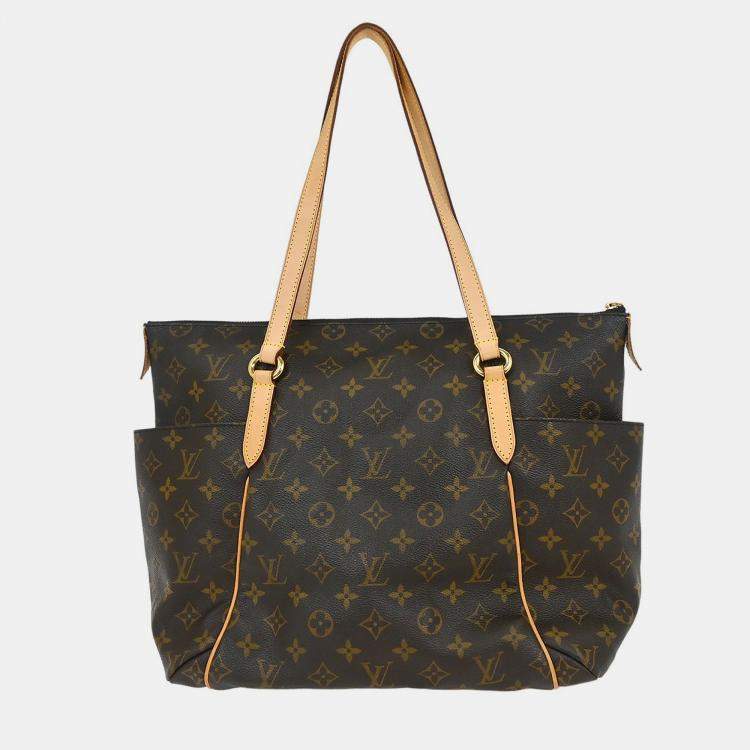 Pre Owned Louis Vuitton Monogram Totally MM Shoulder Tote Bag