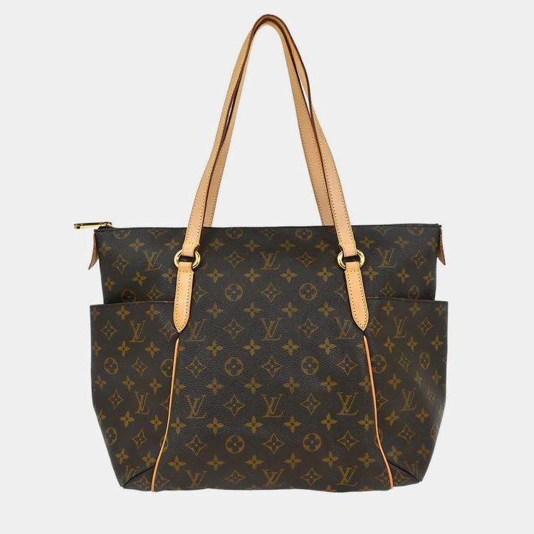 Pre Owned Louis Vuitton Monogram Totally MM Shoulder Tote Bag