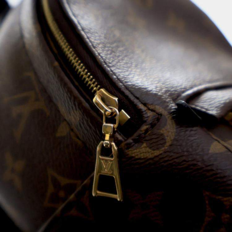 Pre Owned Louis Vuitton Brown Monogram Mini Palm Springs
