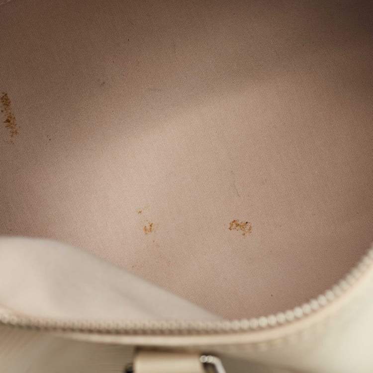 Pre Owned Louis Vuitton Speedy 30 Ivorie Epi Leather Bag