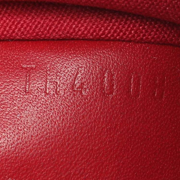 Pre Owned Louis Vuitton Sunset Boulevard Pomme D’amour Monogram Vernis Bag