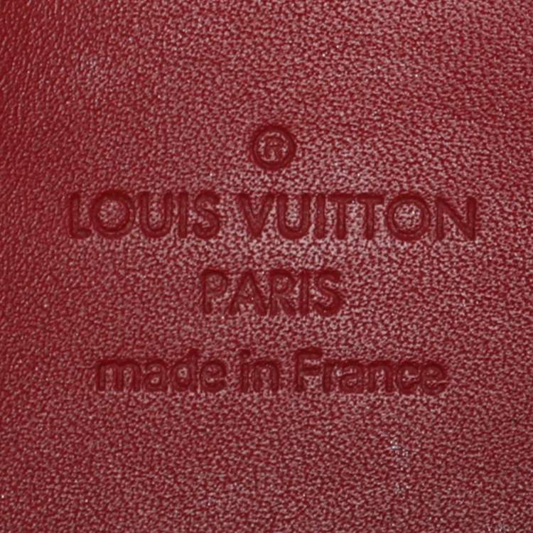 Pre Owned Louis Vuitton Sunset Boulevard Pomme D’amour Monogram Vernis Bag