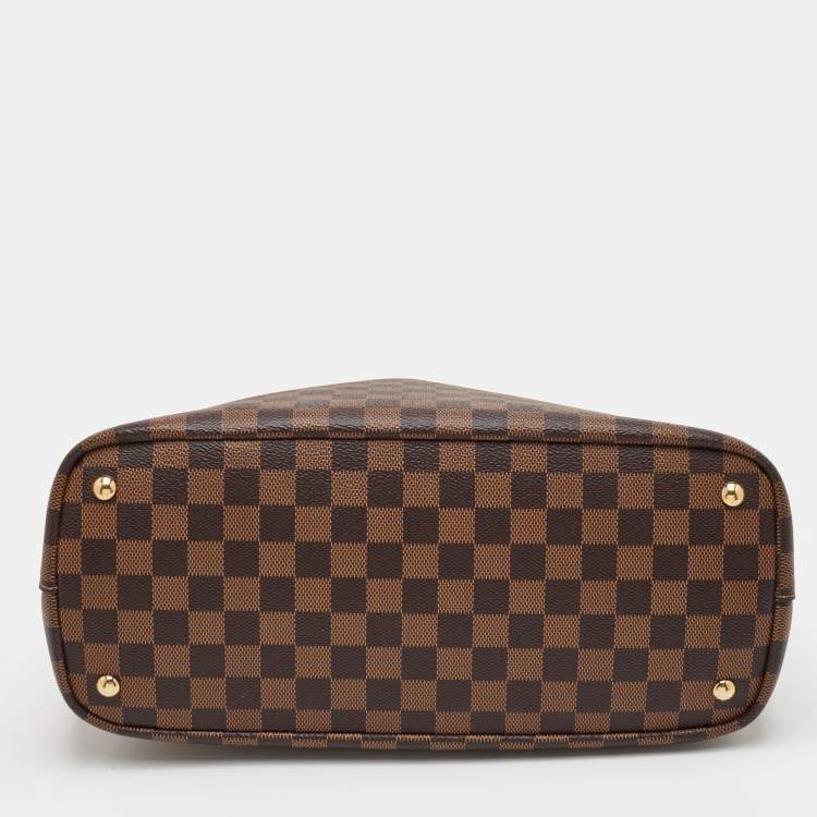 Pre Owned Louis Vuitton Kensington V Damier Ebene Canvas Bag