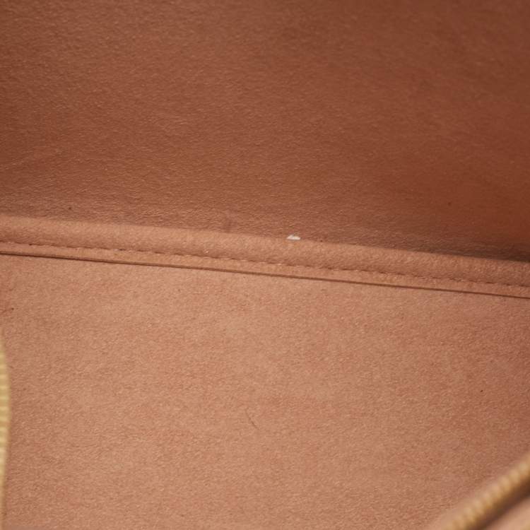 Pre Owned Louis Vuitton Kensington V Damier Ebene Canvas Bag