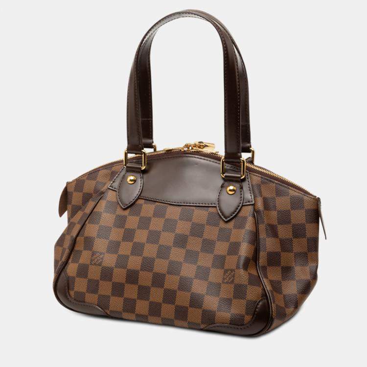 Pre Owned Louis Vuitton Brown Damier Ebene Verona PM