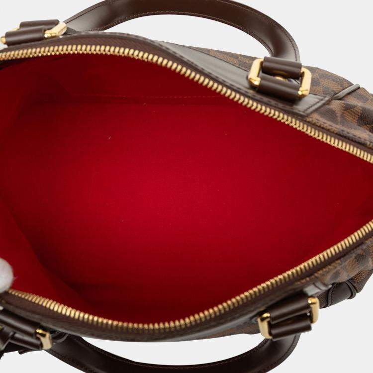 Pre Owned Louis Vuitton Brown Damier Ebene Verona PM