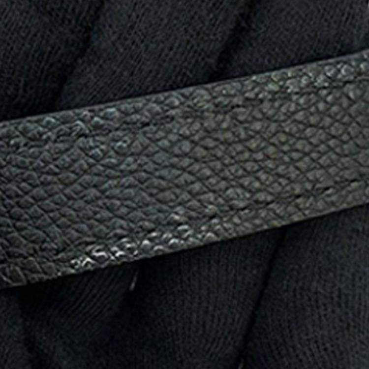 Pre Owned Louis Vuitton Black Bicolor Monogram Empreinte Giant Montaigne BB