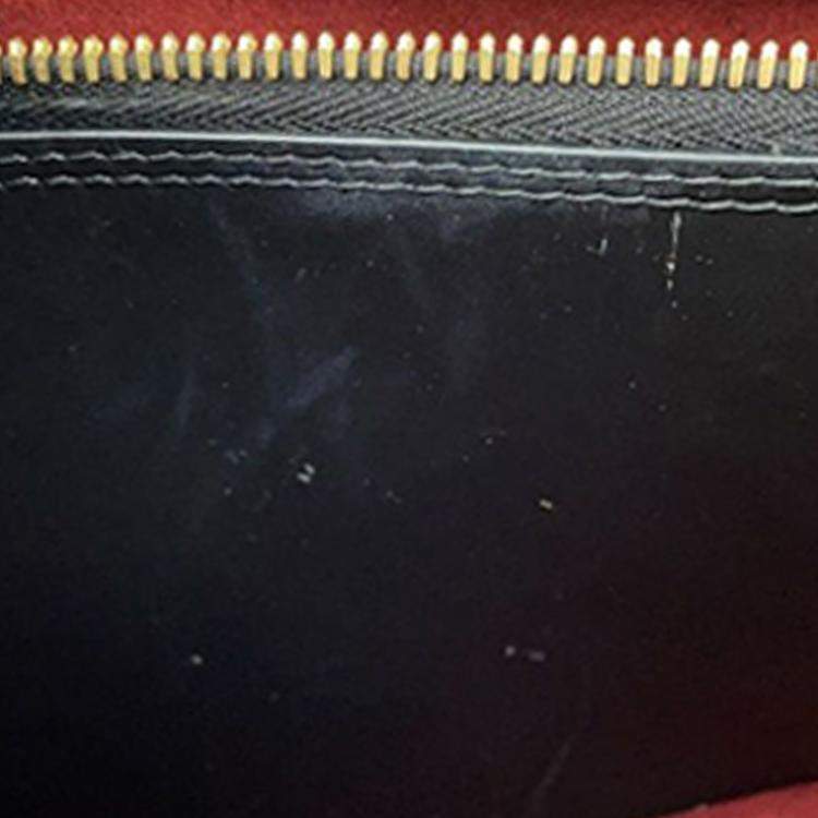 Pre Owned Louis Vuitton Black Bicolor Monogram Empreinte Giant Montaigne BB