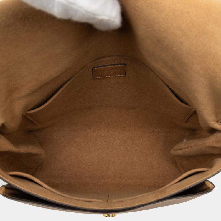 Pre Owned Louis Vuitton Brown Monogram Marignan Handbag