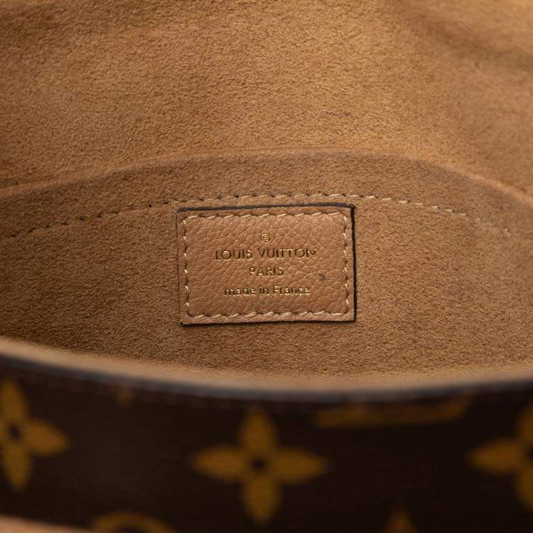 Pre Owned Louis Vuitton Brown Monogram Marignan Handbag