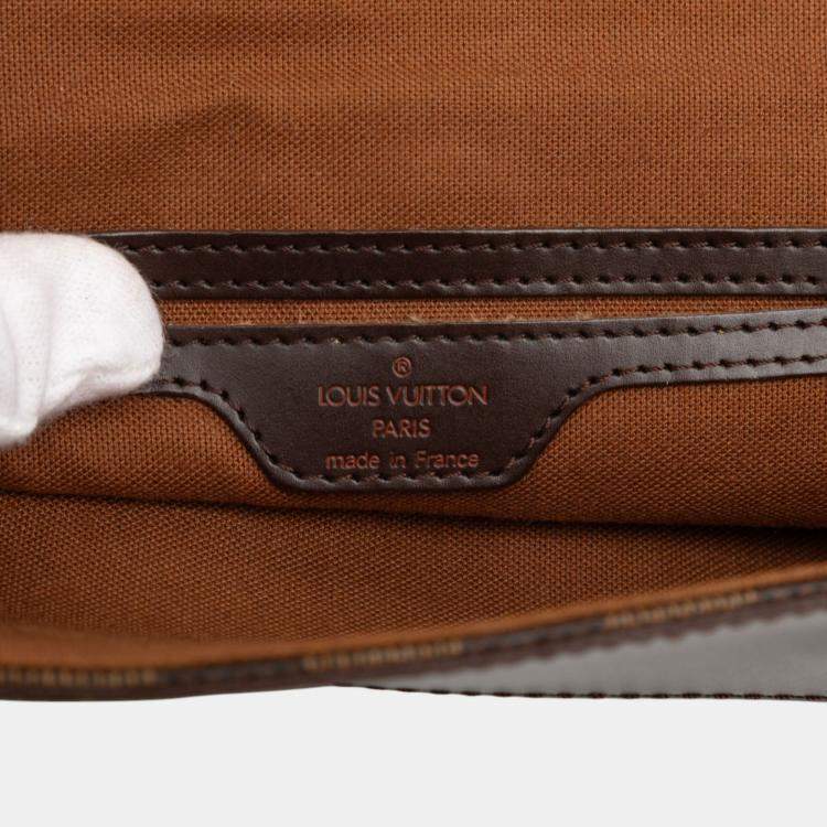 مملوكة مسبقًا Louis Vuitton Brown Damier Ebene Soho Backpack