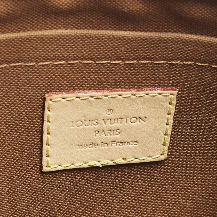 Pre Owned Louis Vuitton Khaki Monogram Canvas Multi Pochette Accessories Bag