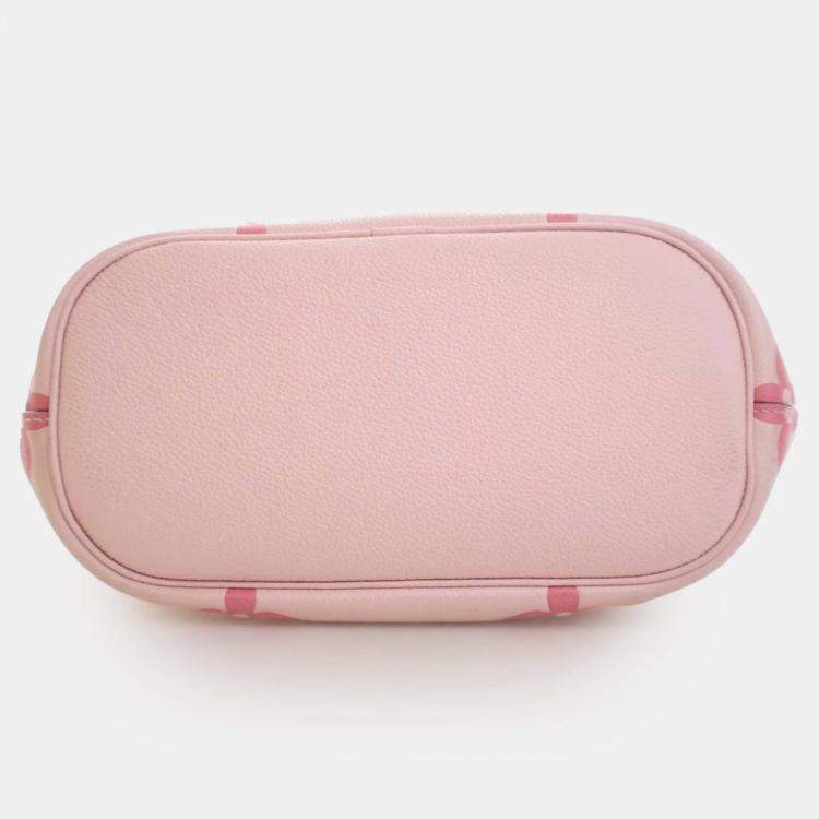 Pre Owned Louis Vuitton Pink Monogram Giant Empreinte By The Pool Marshmallow PM