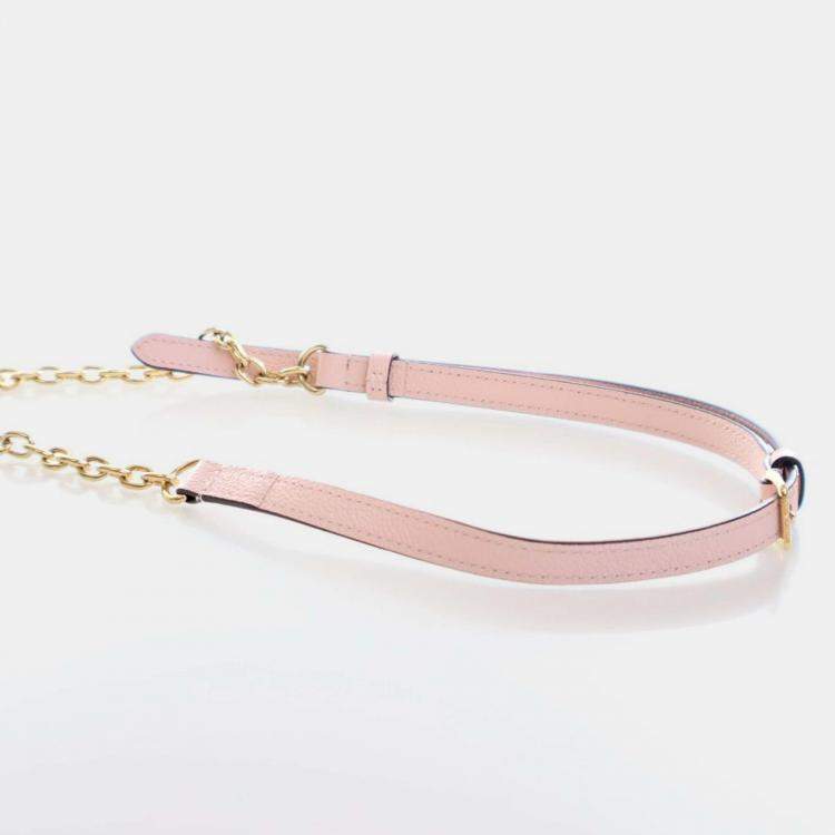 Pre Owned Louis Vuitton Pink Monogram Giant Empreinte By The Pool Marshmallow PM