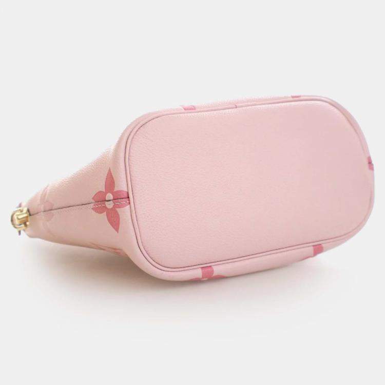 Pre Owned Louis Vuitton Pink Monogram Giant Empreinte By The Pool Marshmallow PM