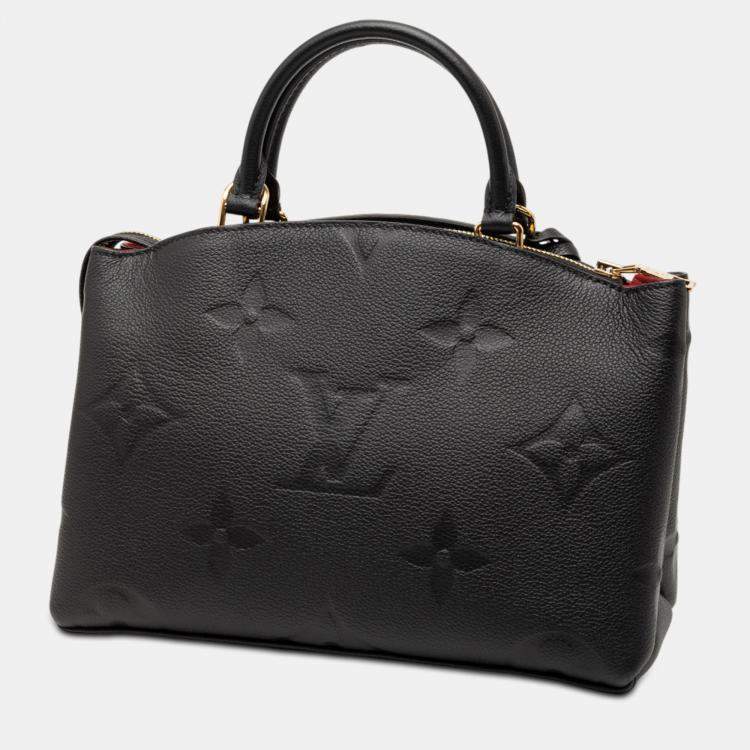 Pre Owned Louis Vuitton Black Monogram Empreinte Petit Palais