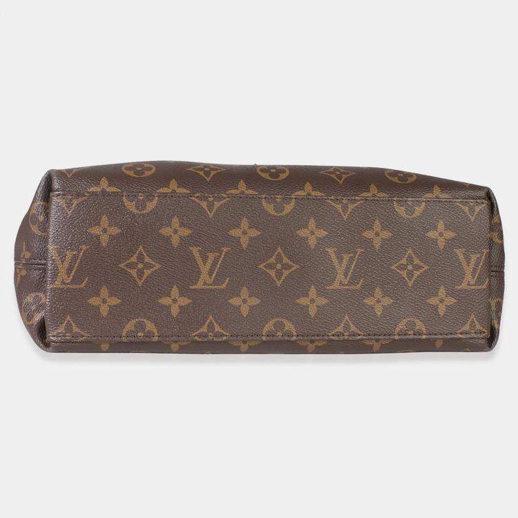 Pre Owned Louis Vuitton Creme Monogram Canvas Tuileries Besace