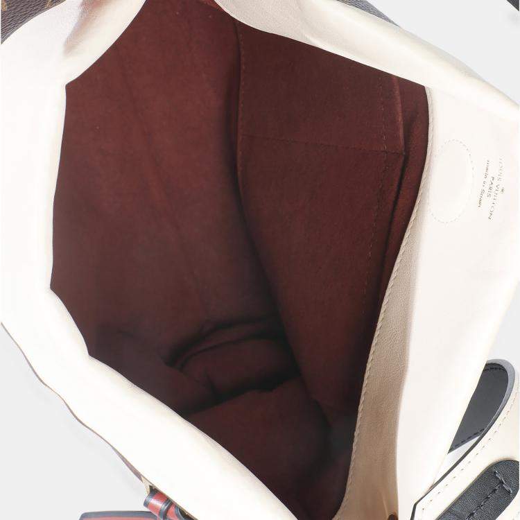 Pre Owned Louis Vuitton Creme Monogram Canvas Tuileries Besace