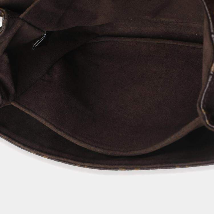 Pre Owned Louis Vuitton Monogram Canvas Pochette Metis