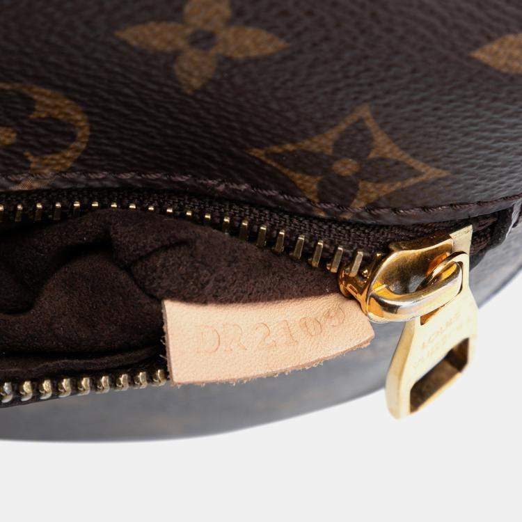 Pre Owned Louis Vuitton Brown Monogram Pochette Metis