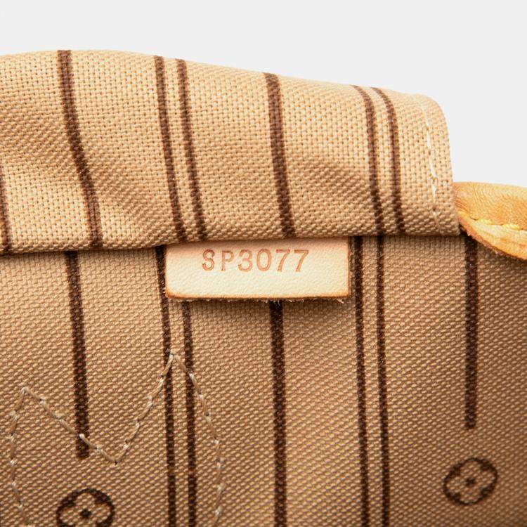 Pre Owned Louis Vuitton Brown Monogram Neverfull MM