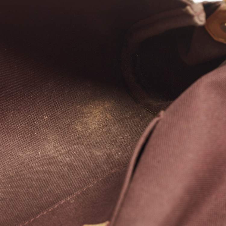 Pre Owned Louis Vuitton Favorite MM Damier Ebene Canvas Bag