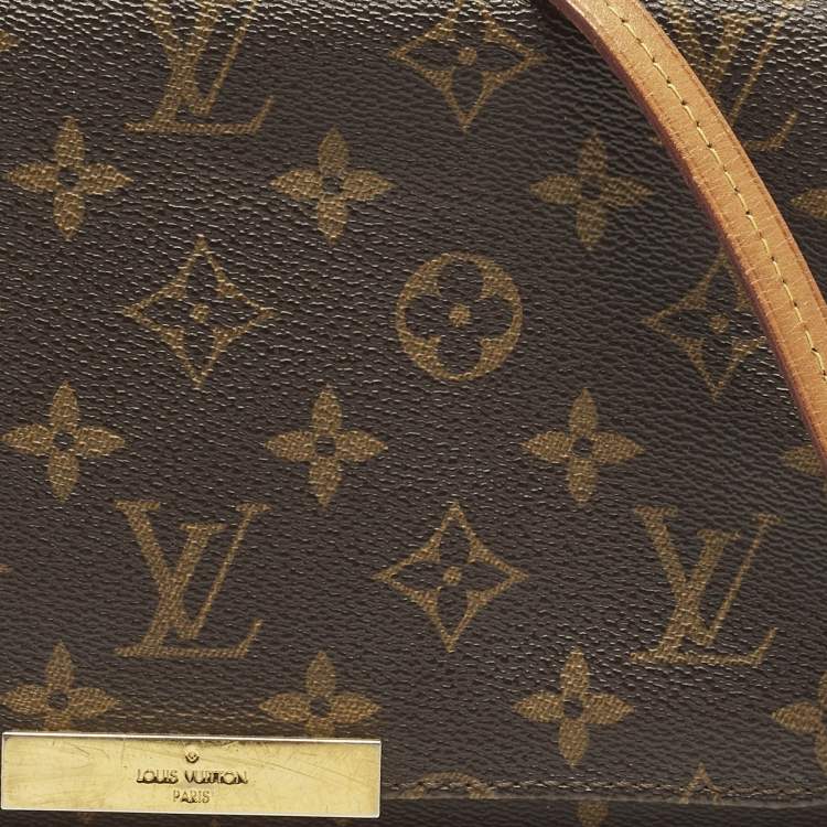 Pre Owned Louis Vuitton Favorite MM Damier Ebene Canvas Bag