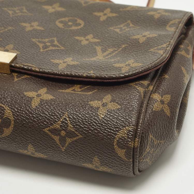 Pre Owned Louis Vuitton Favorite MM Damier Ebene Canvas Bag
