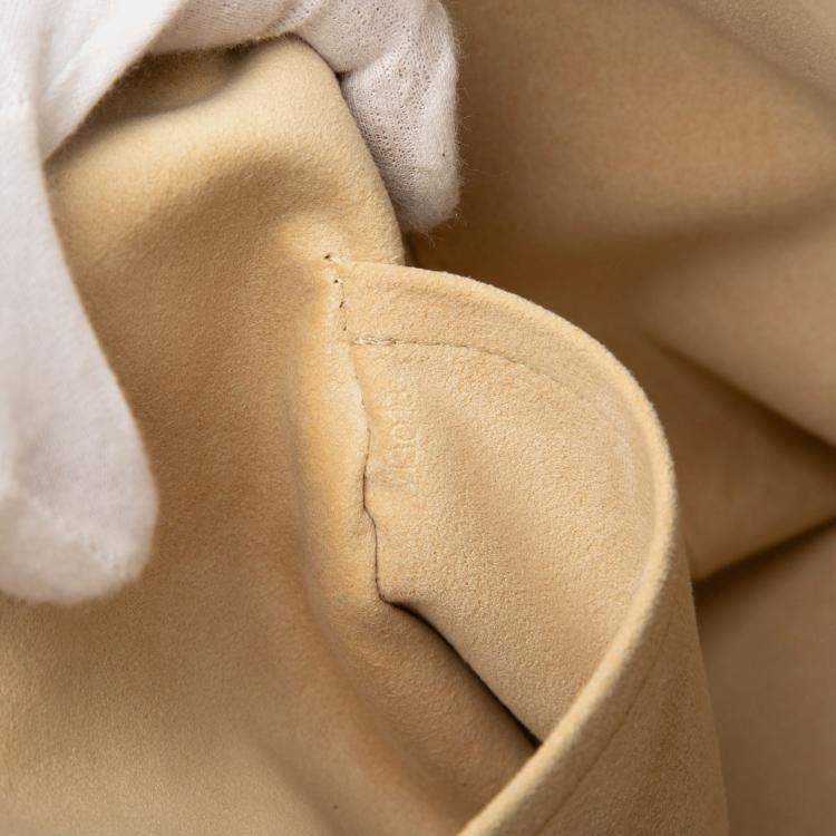 Pre Owned Louis Vuitton White Damier Azur Saleya PM