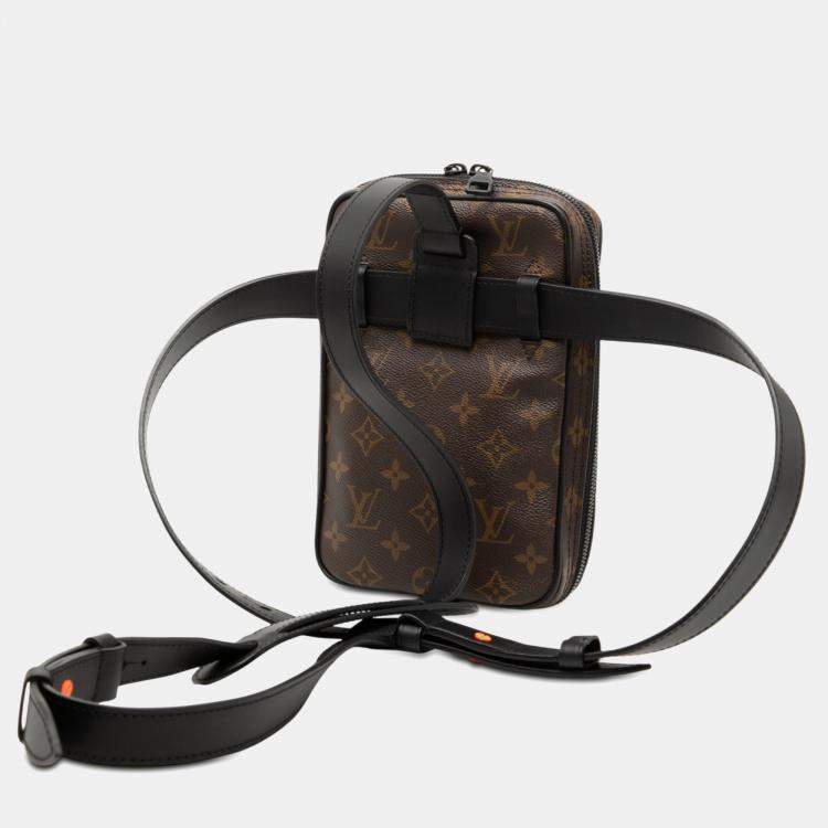 Pre Owned Louis Vuitton Brown Monogram Solar Ray Utility Side Bag