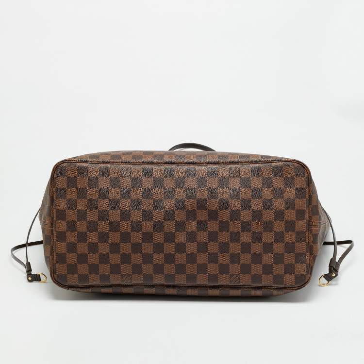 Pre Owned Louis Vuitton Neverfull GM Damier Ebene Canvas Bag
