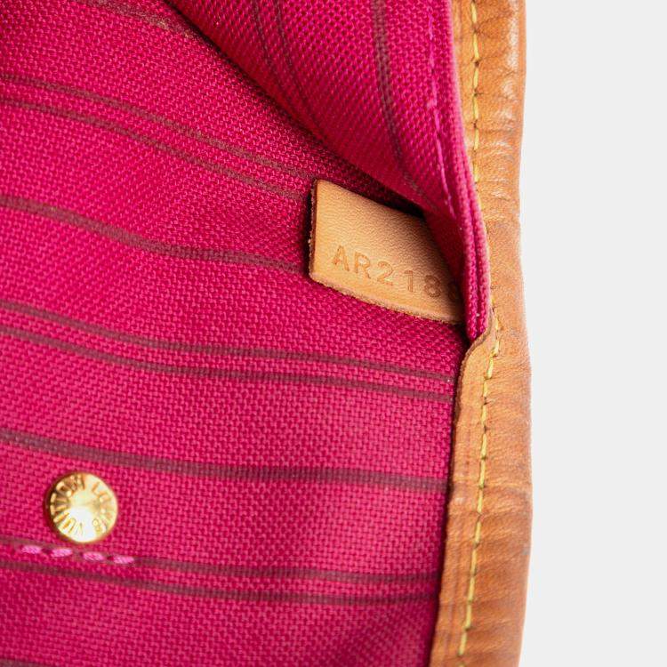 Pre Owned Louis Vuitton Brown Monogram Patches Neverfull MM