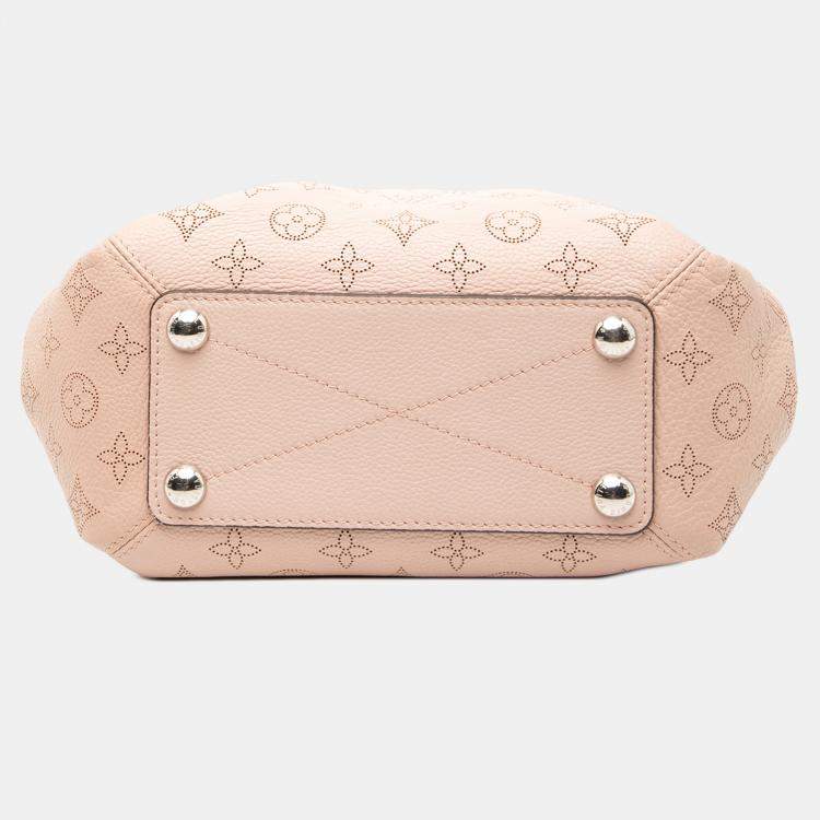 Pre Owned Louis Vuitton Pink Monogram Mahina Babylone Chain BB