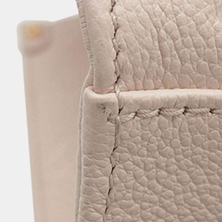 Pre Owned Louis Vuitton White Yayoi Kusama Monogram Giant Empreinte Flower OnTheGo PM