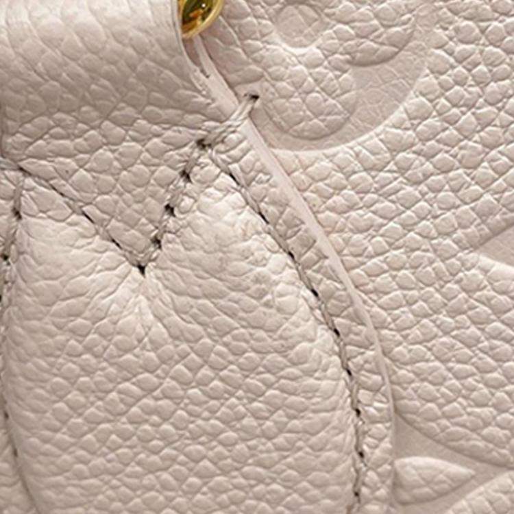 Pre Owned Louis Vuitton White Yayoi Kusama Monogram Giant Empreinte Flower OnTheGo PM