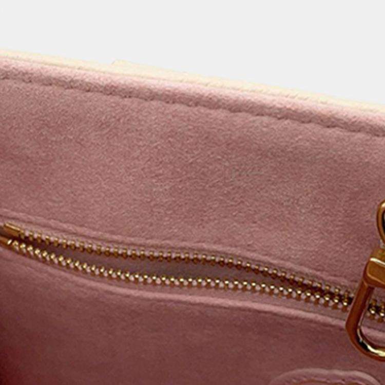 Pre Owned Louis Vuitton White Yayoi Kusama Monogram Giant Empreinte Flower OnTheGo PM