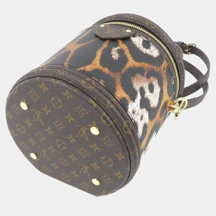 Pre Owned Louis Vuitton Monogram Lv Animal Cannes Handbag
