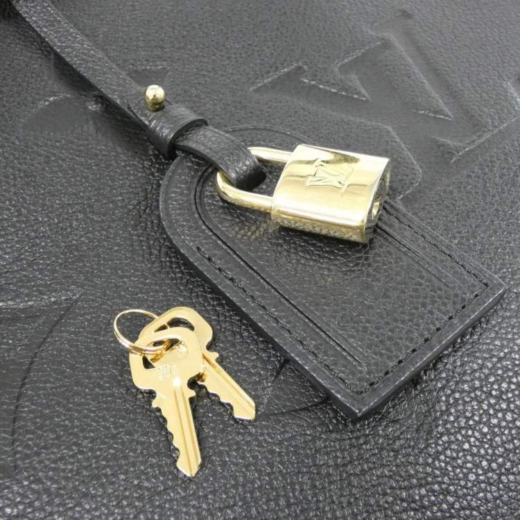 Pre Owned Louis Vuitton Monogram Empreinte Grand Palais Mm Handbag