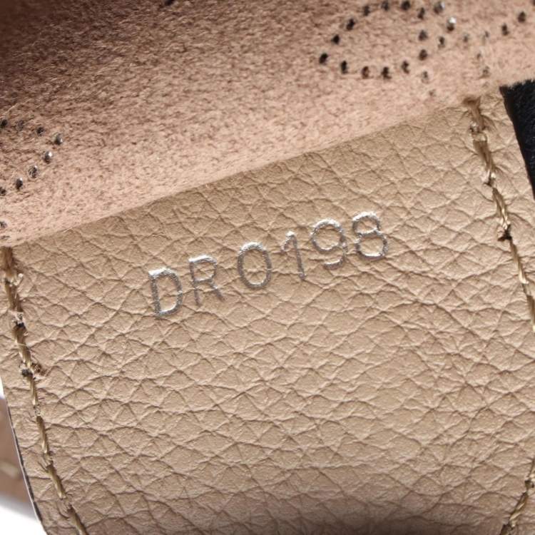 Pre Owned Louis Vuitton Hina Pm Handbag Leather Mahina Beige