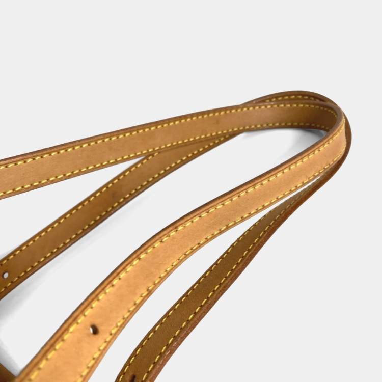 Pre Owned Louis Vuitton Monogram Cherry Bucket Pm Canvas Design Brown.