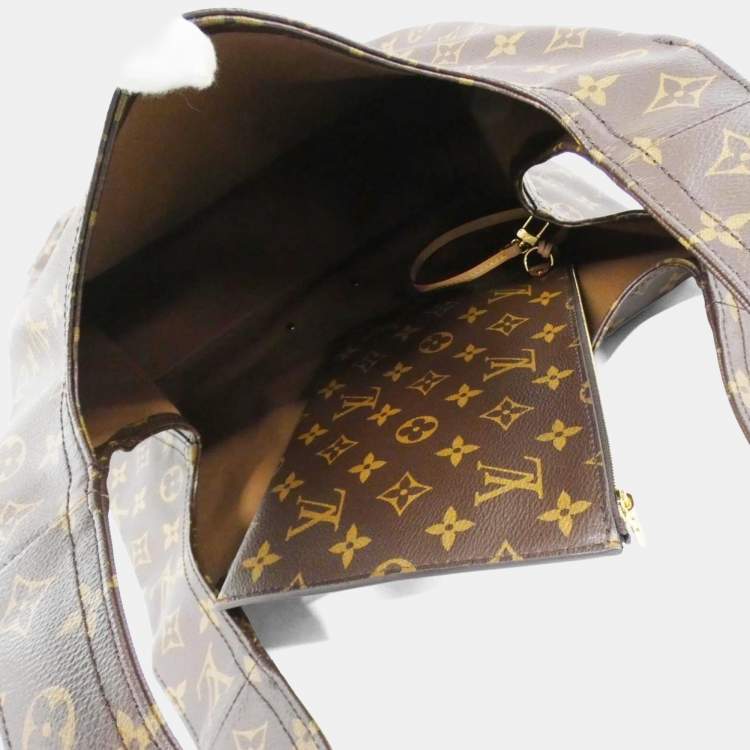 Pre Owned Louis Vuitton Brown Monogram Atlantis GM Handbag