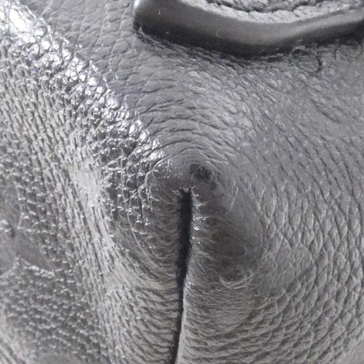 Pre Owned Louis Vuitton Black Monogram Empreinte Backup Backpack