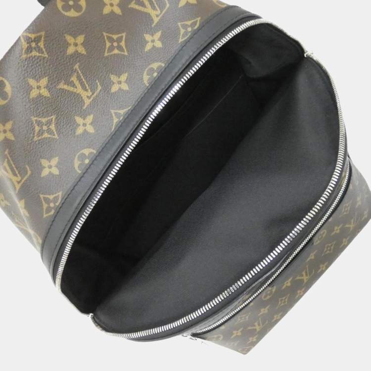 Pre Owned Louis Vuitton Brown Monogram Macassar Discovery Backpack