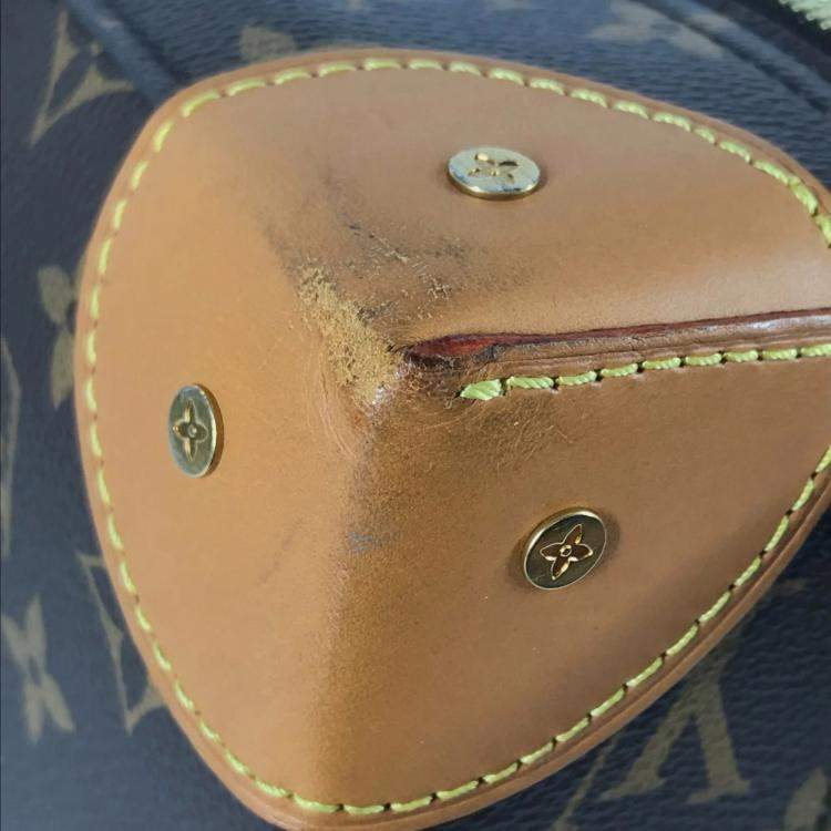 Pre Owned Louis Vuitton Monogram Soft Trunk Backpack Mm Bag Box Canvas Brown